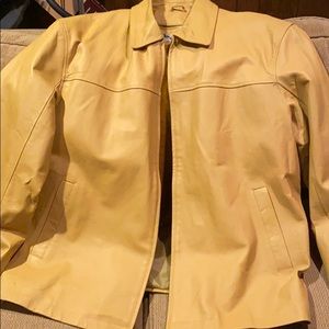 Men’s leather coat